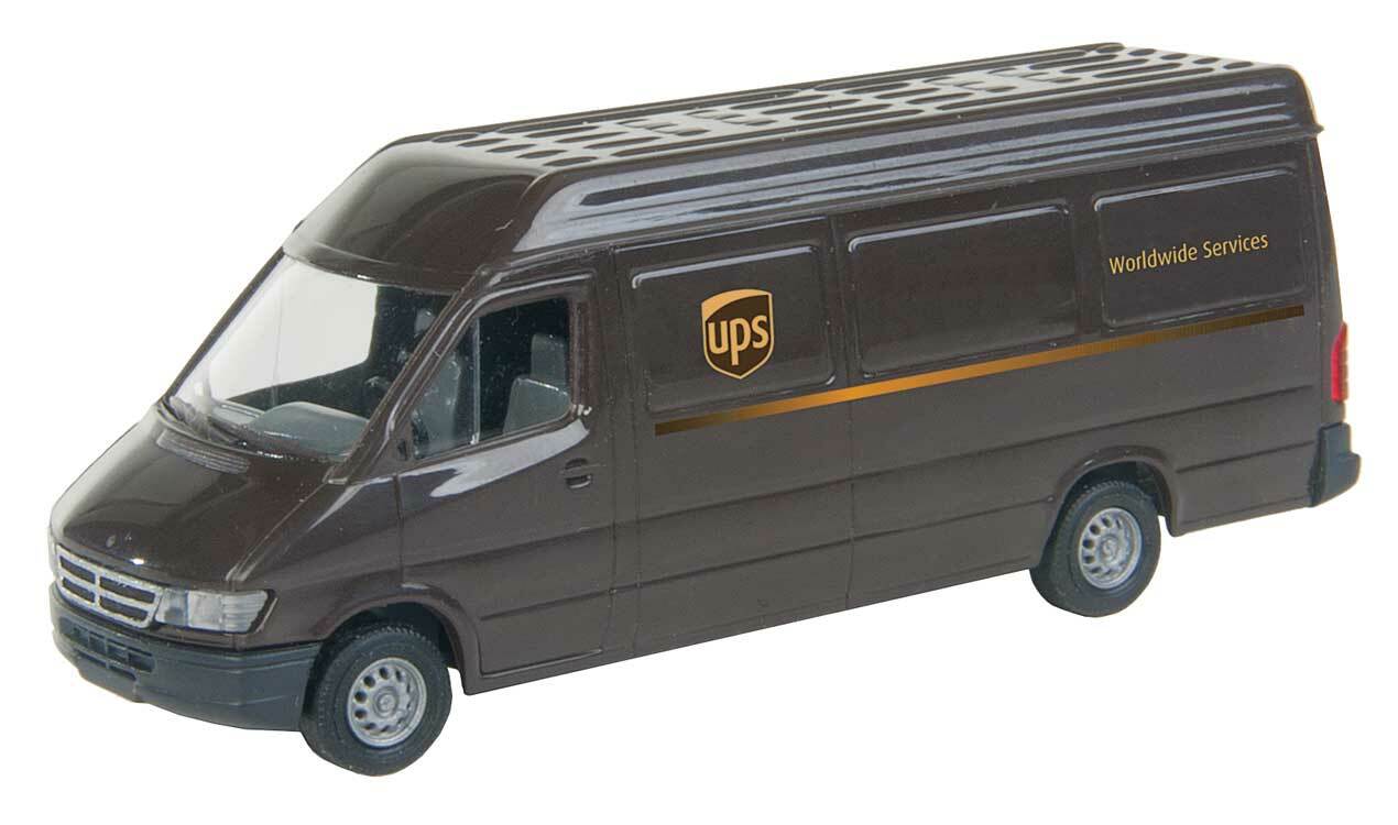 HO scale model vehicle - Walthers Delivery Van UPS United Parcel Service HO Scale NEW!