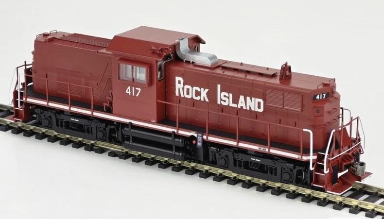 Bowser HO scale model locomotive - Bowser C415 Rock Island #422 as delivered paint scheme (Sound/DCC version)
