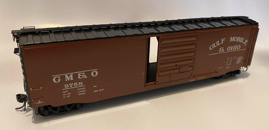 Kadee HO scale model boxcar - Kadee 50' PS-1 Boxcar Gulf Mobile & Ohio #9758 HO Scale !