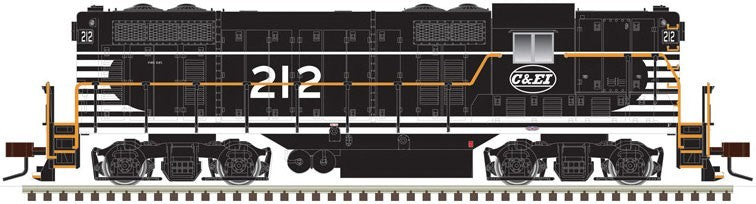 Atlas HO scale model locomotive - Atlas EMD GP7 Chicago & Eastern Illinois #212 Sound/DCC Version HO SCALE