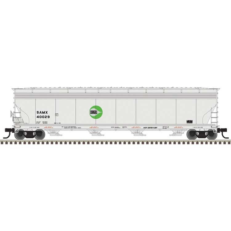 Atlas HO scale model covered hopper - Atlas ACF 5748 Centerflow Covered Hopper Cargill #40029 HO SCALE
