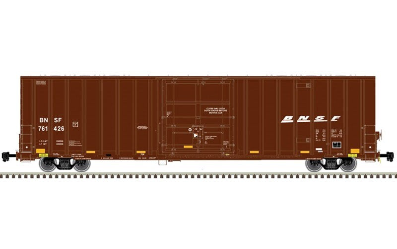 Atlas HO scale model boxcar - Atlas 60' Gunderson Double Door Boxcar BNSF #761540 HO SCALE