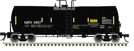 Atlas HO scale model tank car - Atlas Trinity 17.6k Corn Syrup Tankcar GATX lease #4827 HO SCALE