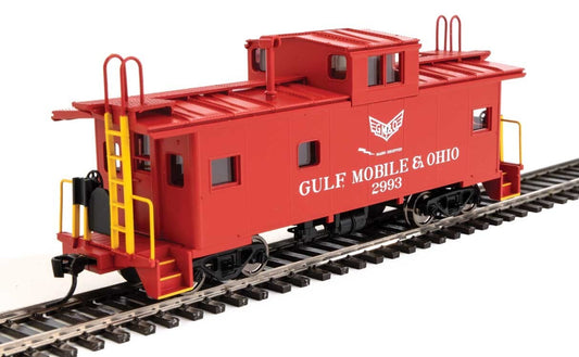Walthers HO scale model caboose - Walthers Standard Cupola Caboose Gulf Mobile & Ohio #2993