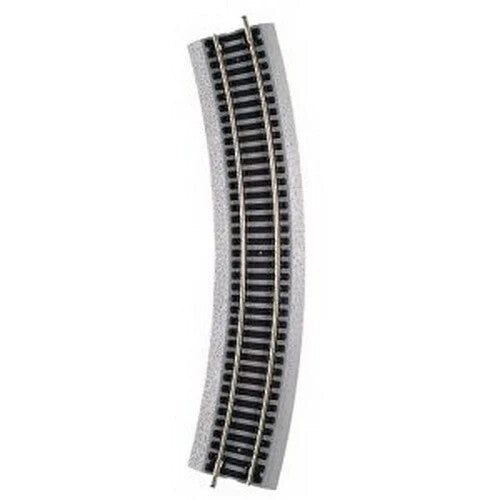Atlas HO scale model railroad track - Atlas True-Track Code 83 18" radius curve Track (bulk pack)