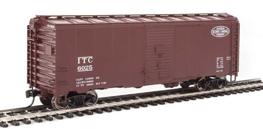 Walthers HO scale model boxcar - Walthers 40' AAR boxcar Illinois Terminal #6012 SOLD OUT