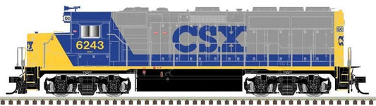Atlas HO scale model locomotive - Atlas EMD GP40-2 CSX #6235 HO SCALE