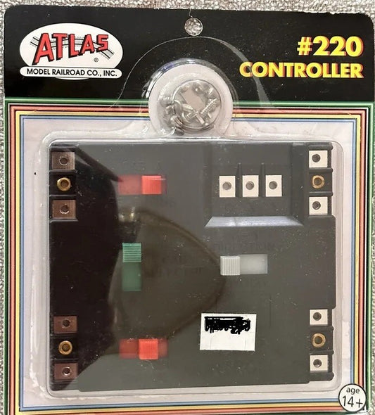 Atlas multi-scale model railroad controller - Atlas #220 Controller Multi-Scales