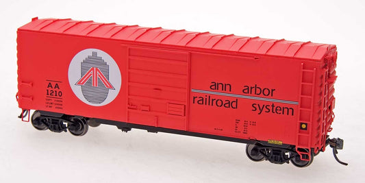 Intermountain HO scale model boxcar - Intermountain PS-1 40' boxcar Ann Arbor !