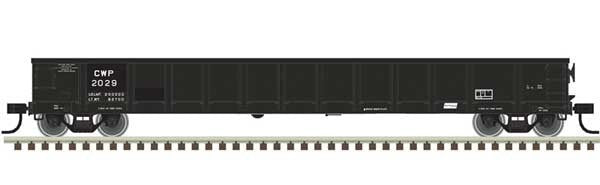 Atlas HO scale model gondola - Atlas-Trainman Evans 52' gondola Chicago West Pullman & Southern #2029 HO Scale