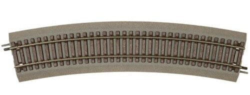 Atlas HO scale model railroad track - Atlas True-Track Code 83 22" radius curve Track (4-pack)