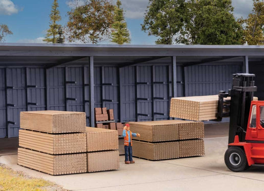 Walthers HO scale model railroad parts & accessories - Walthers HO Scale Kit Lumber Loads