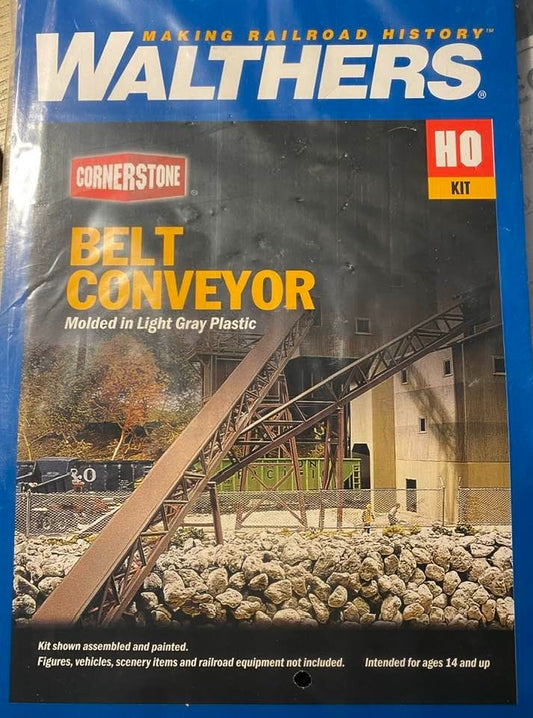 Walthers HO scale model building kit - Walthers HO Scale Kit Belt Conveyor