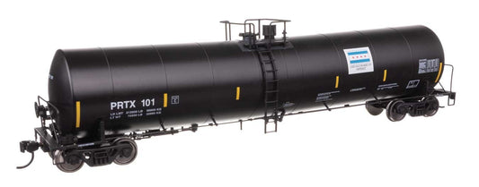 Walthers HO scale model tank car - Walthers Trinity 25k tankcar Chicago Board of Asphalt #107 HO Scale