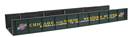 Atlas HO scale model railroad track - Atlas Plate Girder Bridge C&NW Code 100 HO Scale