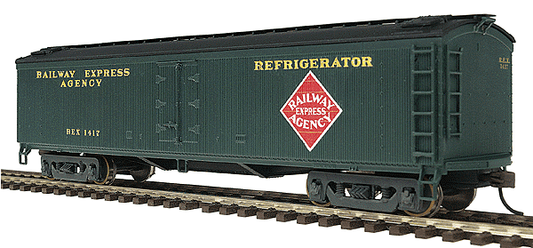 Walthers HO scale model refrigerator car - Walthers GACX Wood Reefer with GSC trucks REA #1417 !