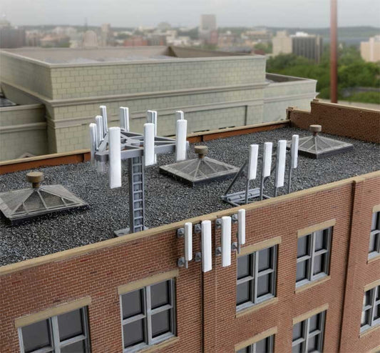Walthers HO scale model railroad parts & accessories - Walthers HO Scale Kit Modern Mounted Communications Antenna Array