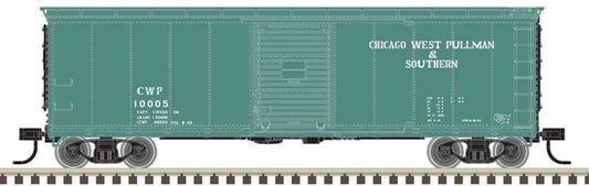 Atlas HO scale model boxcar - Atlas 40' USRA Boxcar Chicago West Pullman & Southern HO SCALE
