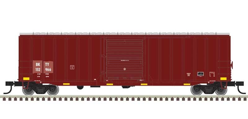 Atlas HO scale model boxcar - Atlas-Trainman ACF 50' boxcar Union Pacific (BKTY) #152972 HO SCALE