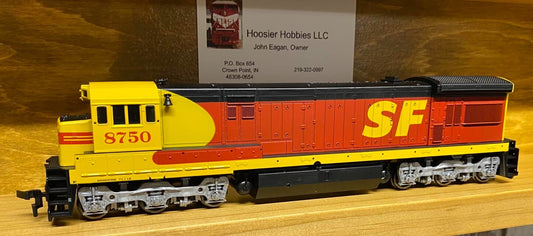 Atlas HO scale model locomotive - Atlas GE U36C Santa Fe #8750 (SPSF Merger Scheme)  HO SCALE