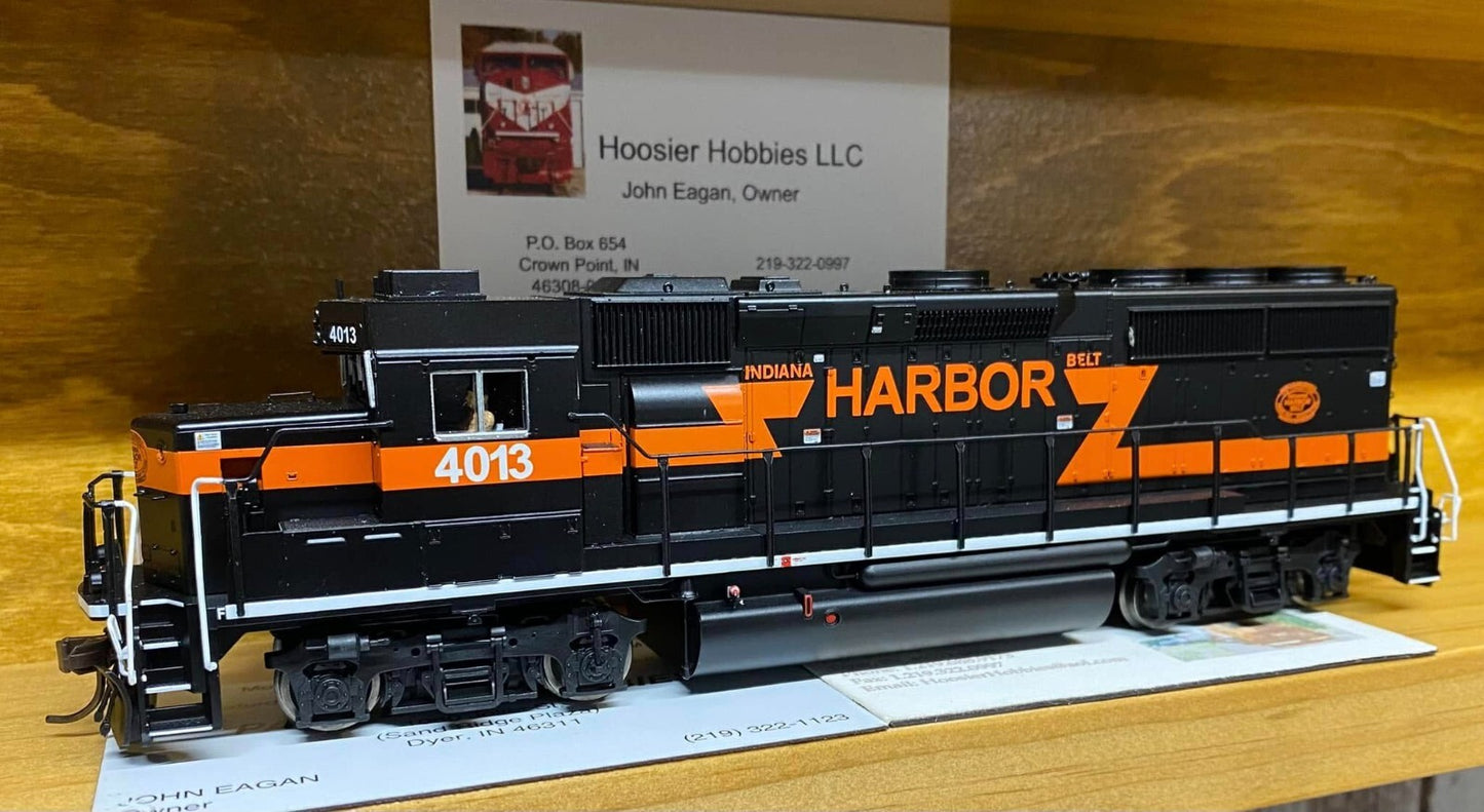 Atlas HO scale model locomotive - Atlas EMD GP40-2 Indiana Harbor Belt #4013 HO SCALE