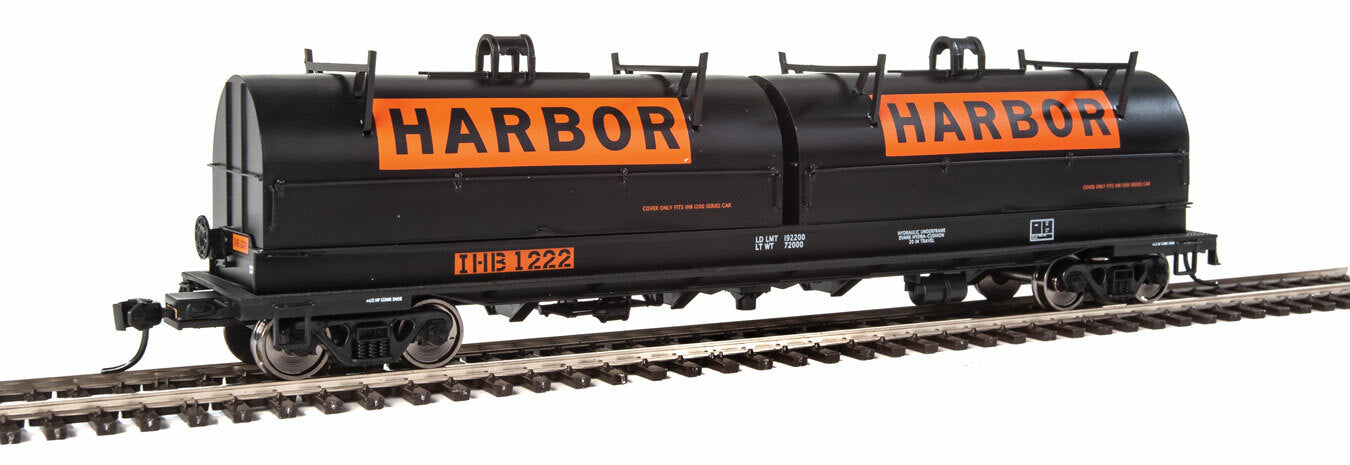 Walthers HO scale model freight car - Walthers 50' Coil Car Indiana Harbor Belt #1227