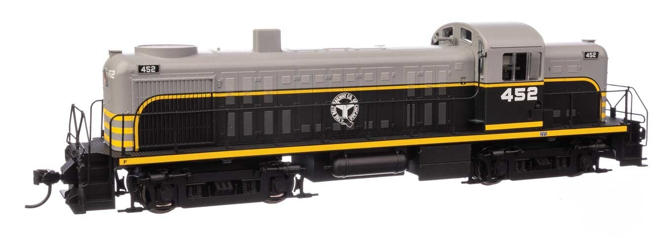 Walthers HO scale model locomotive - Walthers Alco RS2 Belt Railway of Chicago #450 DC Version