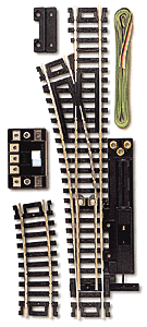 Atlas 850 Track Code 100 Remote Control Snap-Switch(R) Turnout - NS Rail...