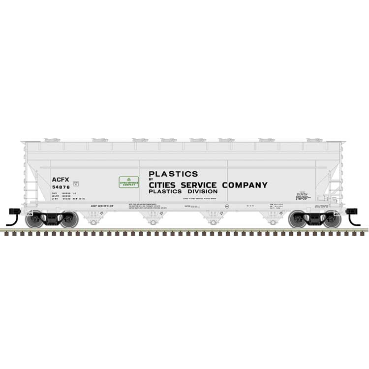 Atlas HO Scale 20007371 Covered Hopper ACFX #54864 ACF