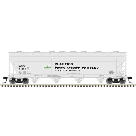 Atlas HO Scale 20007371 Covered Hopper ACFX #54864 ACF