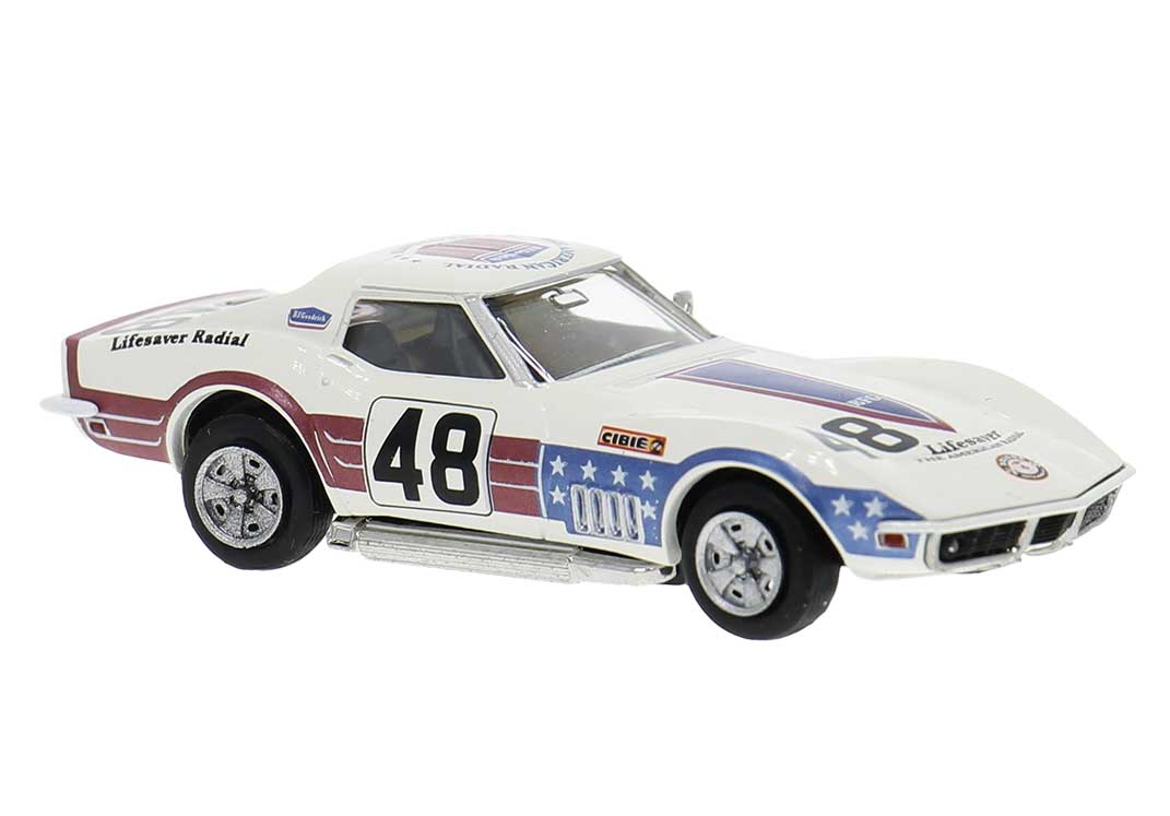 brekina HO 19985 Vehicle 1969 Chevrolet Corvette C3 - Assembled John Greenwood #48