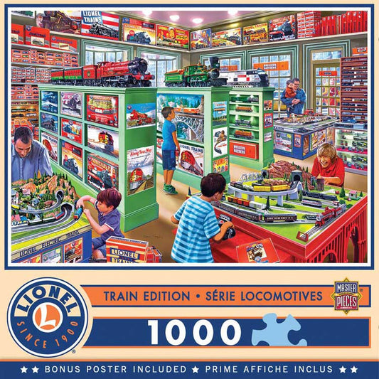 Train Enthusiast Vendors ALL 90-720304 Book Puzzle - Lionel Trains Store
