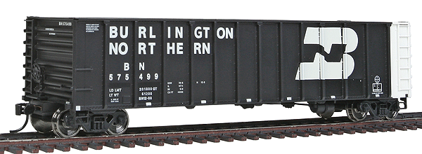Walthers HO 910-56001 Gondola 50' Coal Gondola 6-Pack - Ready to Run Burlington Northern #575399, 575416, 575436, 575468, 575