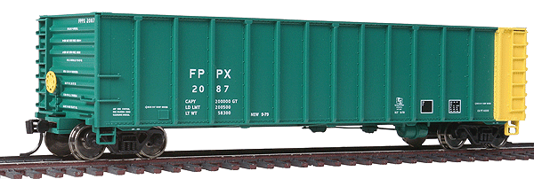 Walthers HO 910-65709 Gondola 50' Coal Gondola 6-Pack - Ready to Run Fayette Power Project #1