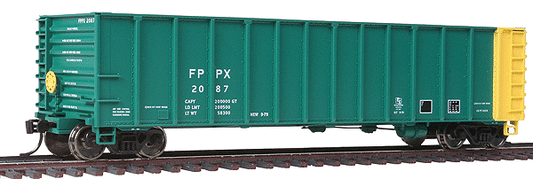 Walthers HO 910-65709 Gondola 50' Coal Gondola 6-Pack - Ready to Run Fayette Power Project #1