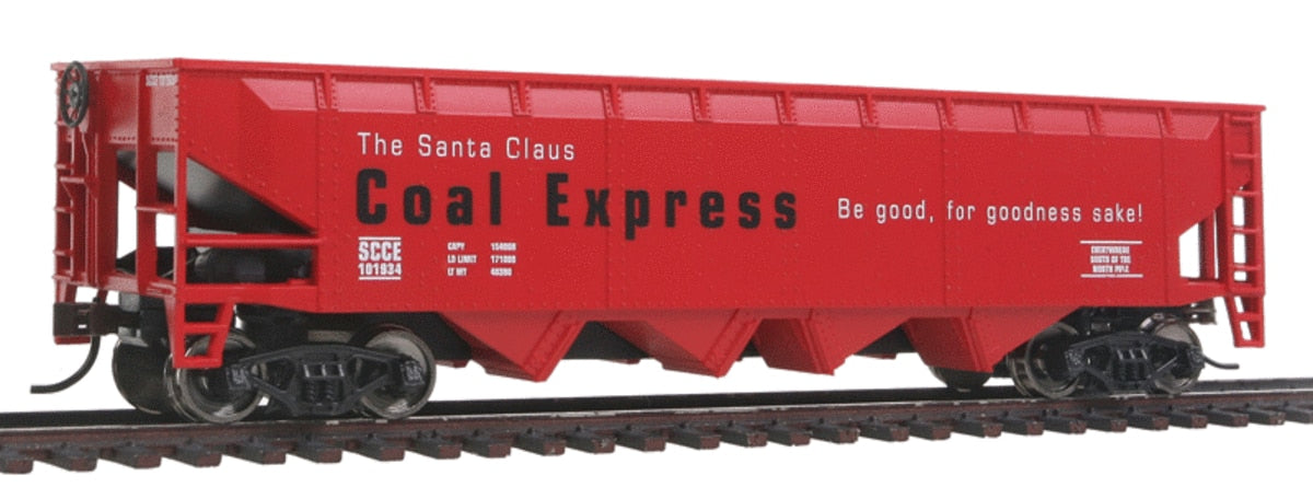 Walthers HO 931-1439 Hopper Offset Hopper - Santa Claus Coal Express