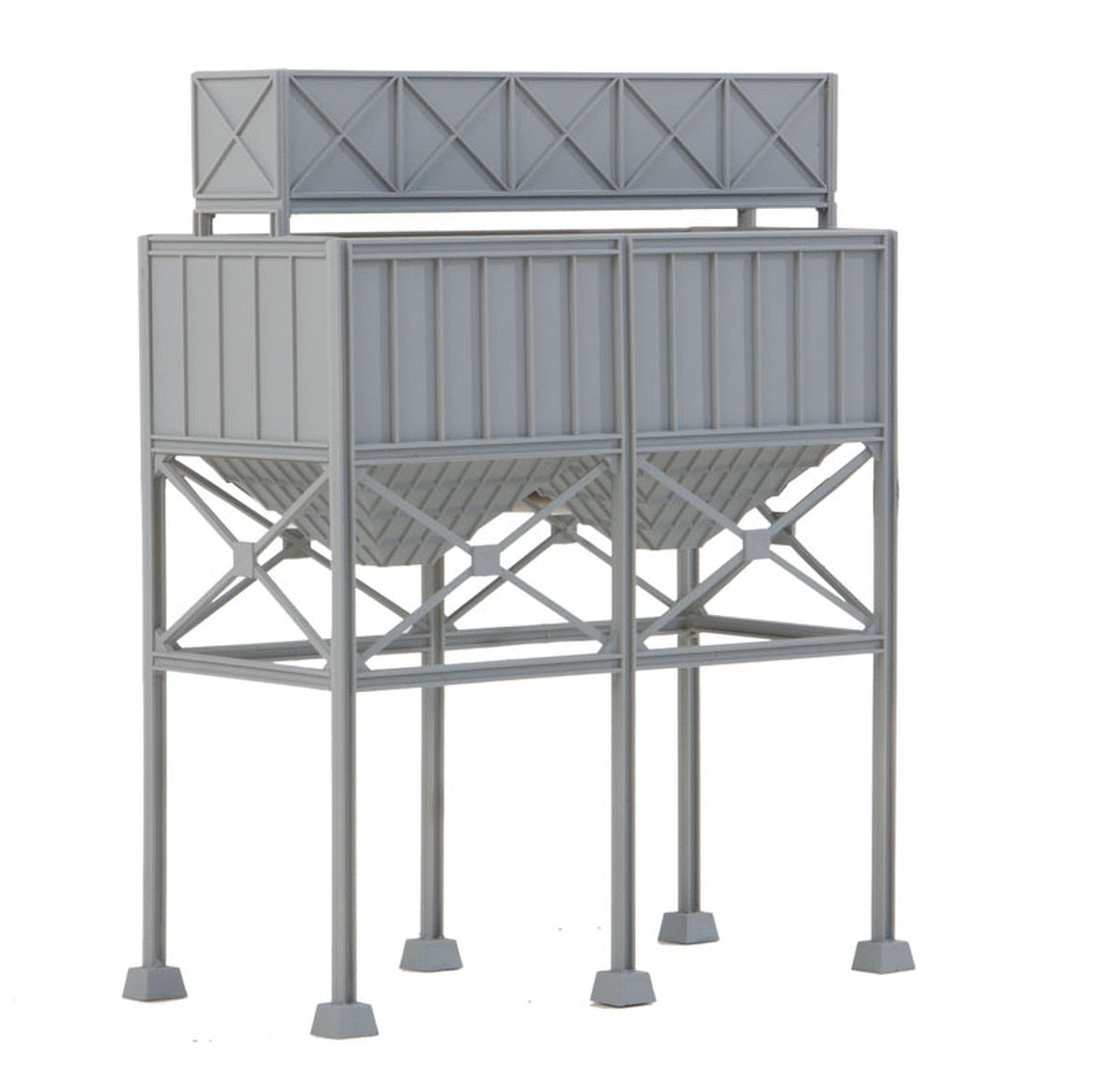 Walthers HO 933-4090 Structure Aggregate Bins - Kit