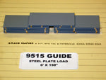 5 1/2' x 198" Steel Plate Load Semi-Finished HO Weight Kit