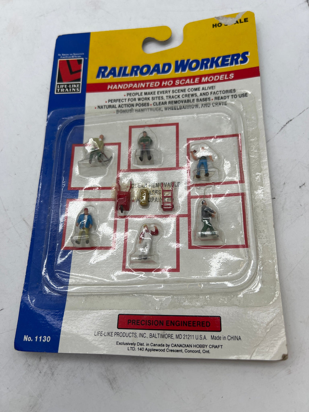 Life-Like Products HO 1130 Figures Railroad Workers