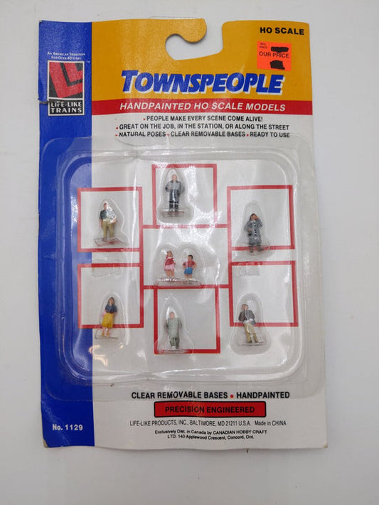 Life-Like Products HO 1129 Figures Townspeople