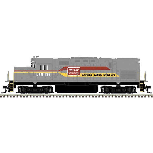 atlas HO 10004734 Locomotive Alco C420 Low Nose - Silver Family Lines L&N #1361 (Standard DC)