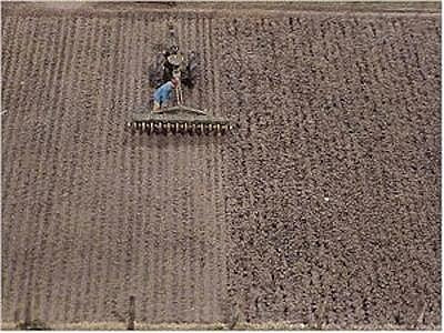 Pre-Size HO PSZ701 Scenery Plowed Field