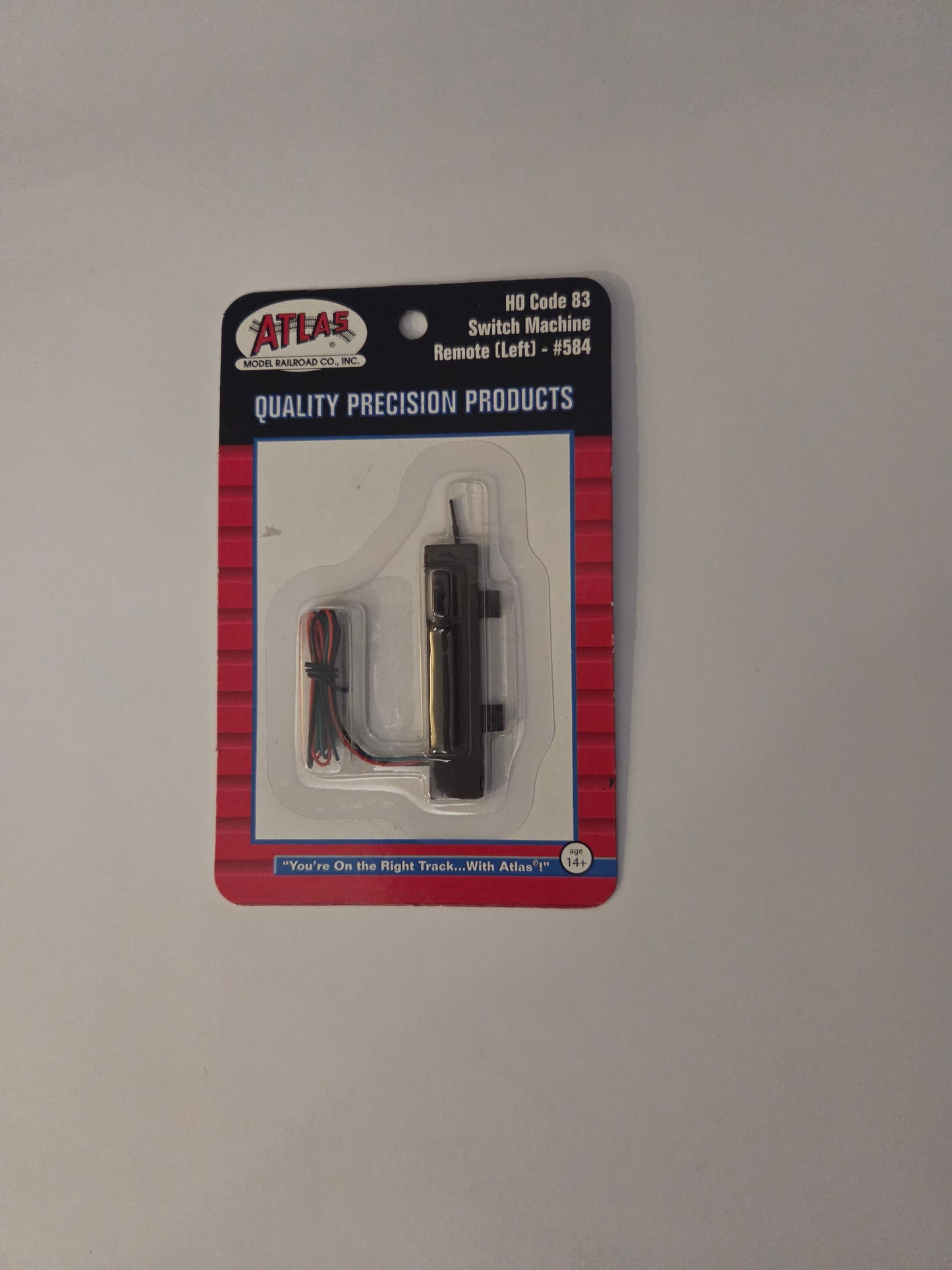 Atlas HO Scale Track Code 83 Switch Machine Remote (Left)