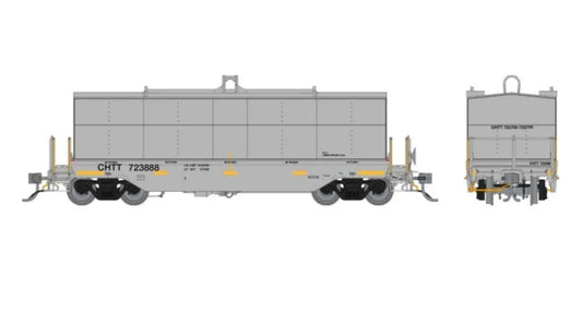 Rapido HO 168002-6 Coil Car Gray Chicago Heights Terminal & Transfer #723896