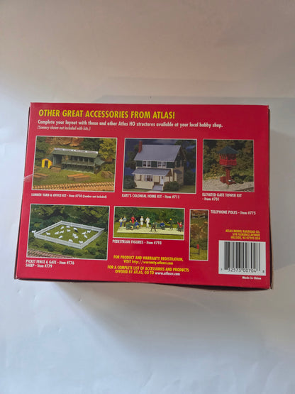 Atlas HO 704 Building Signal Tower Kit - 2-5/8 x 3-1/8" 6.5 x 14cm