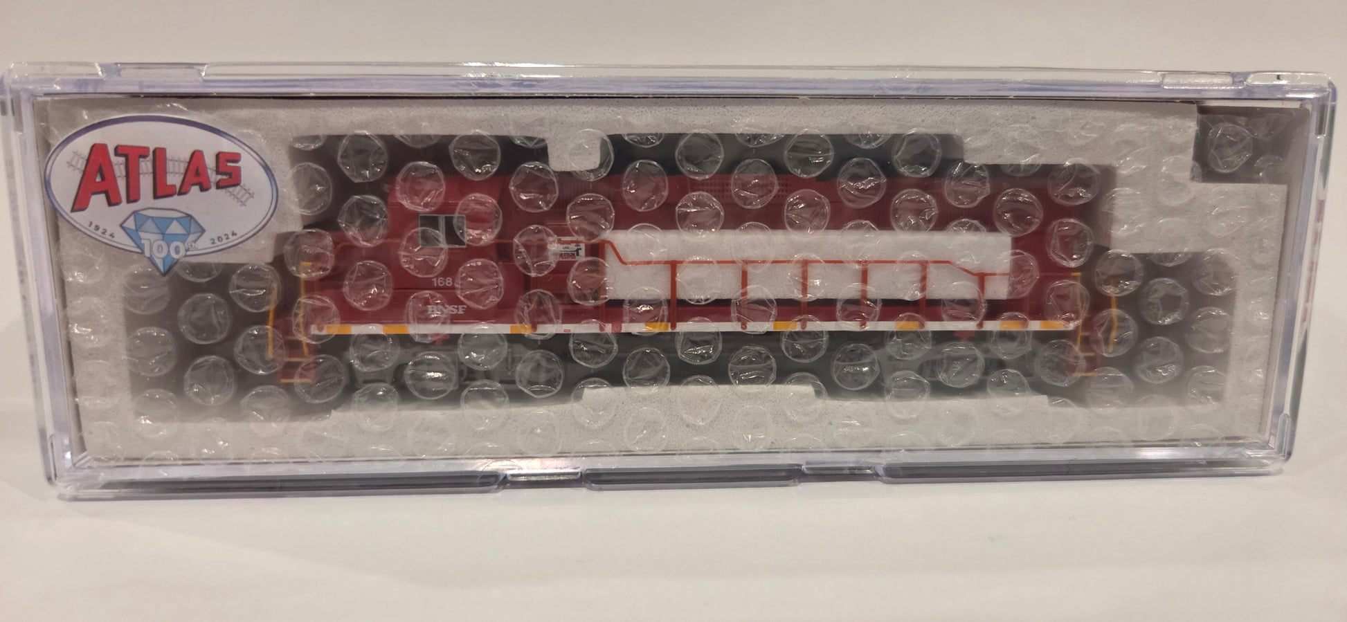 Atlas N Scale GP60 Diesel Locomotive BNSF #168 DCC sound equipped