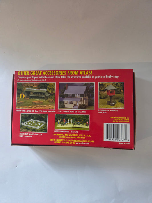 Atlas HO 707 Building Station Platform - Kit 2-1/8 x 6-1/2" 5.4 x 16.3cm