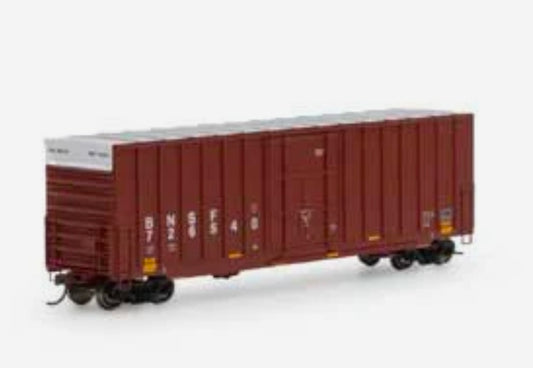 Roundhouse HO RND1509 Boxcar 50' Exterior Post High Cube Plug Door Boxcar BNSF #726540