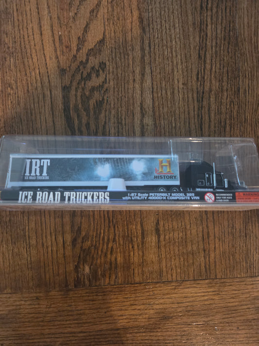 Norscot HO 58615 Vehicle Peterbilt 389 with Utility Van Ice Road Truckers