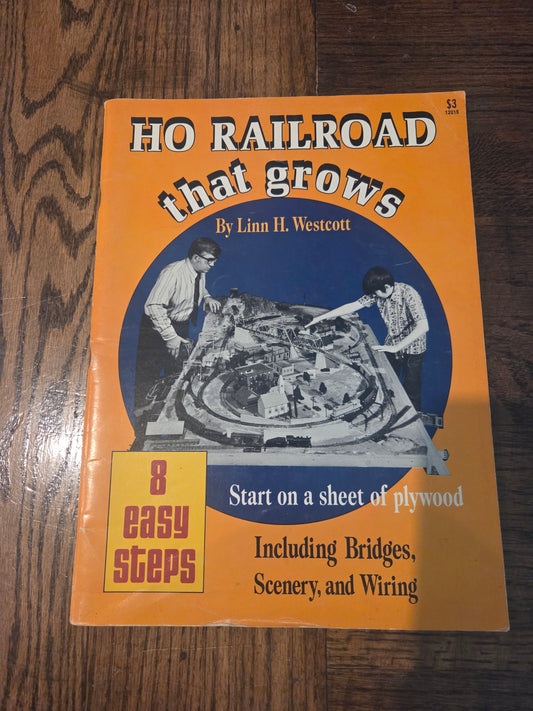 Model Railroader - HO Railroad That Grows by Linn Westcott